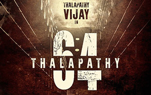 First Look poster of Thalapathy 64 - an upcoming Tamil movie